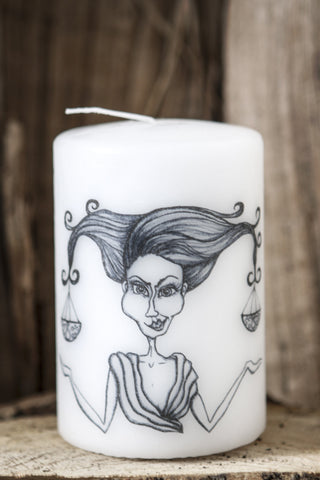 Zodiac candle: Libra